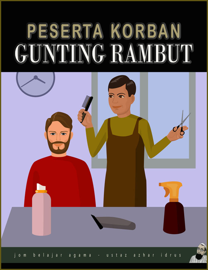 gunting rambut