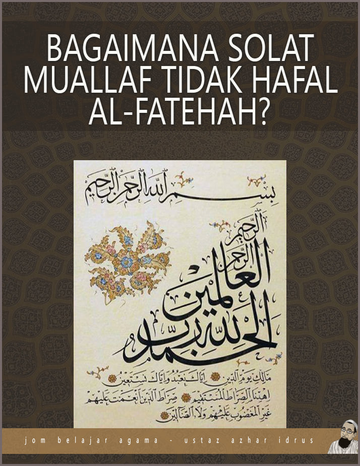 Tidak Hafal Fatihah