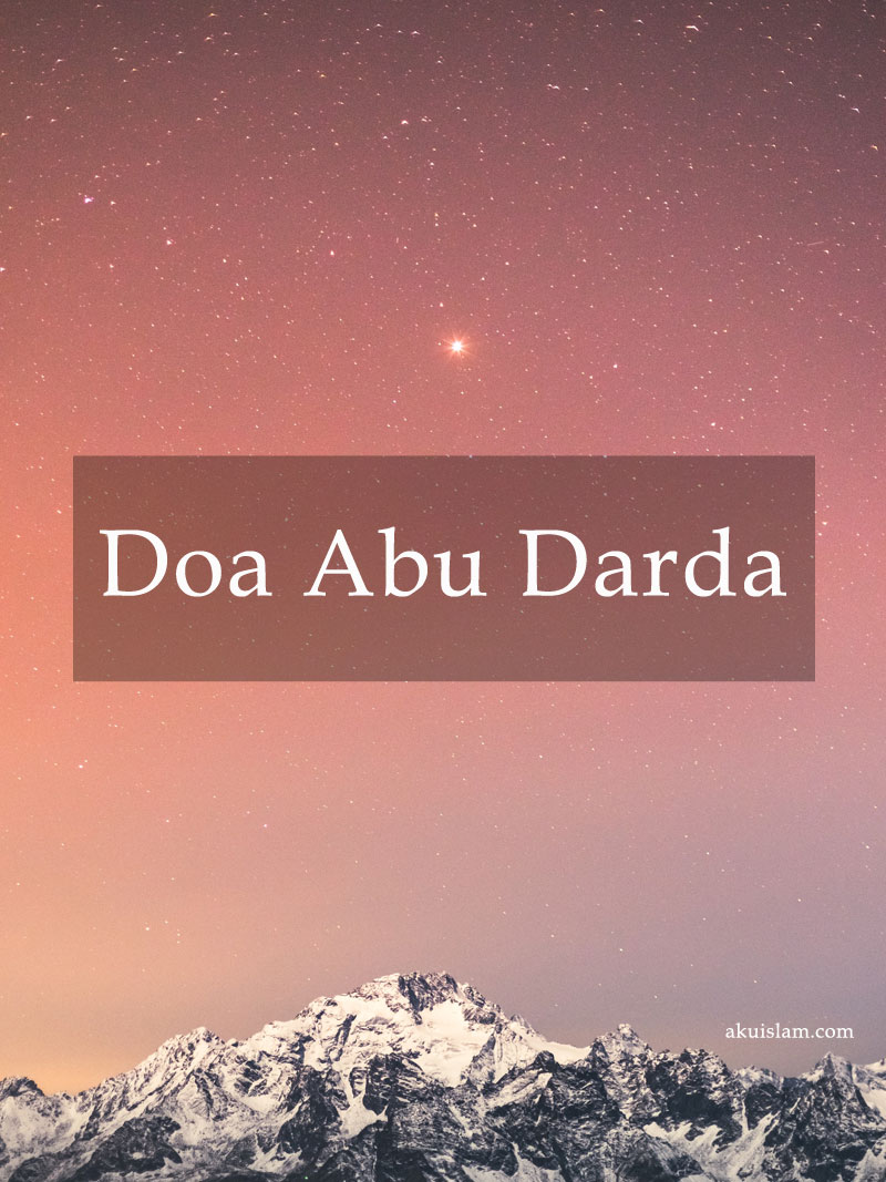 Doa abu darda pdf