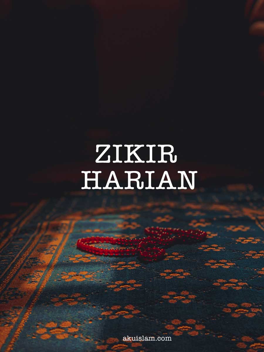 ZIKIR HARIAN RUMI (Bacaan Zikir Isnin Hingga Ahad)