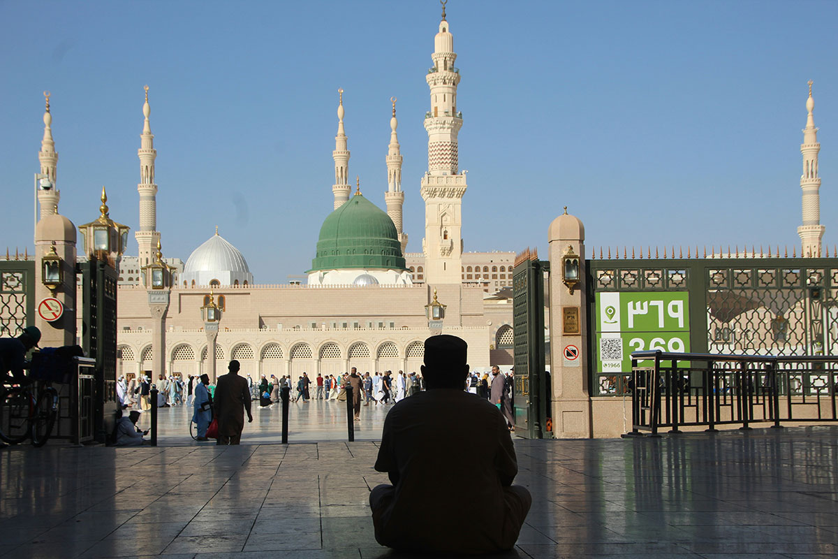 Perkarangan Masjid Nabawi, Madinah