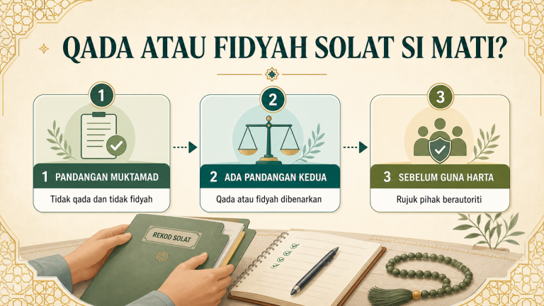 Panduan qada atau fidyah solat si mati untuk waris