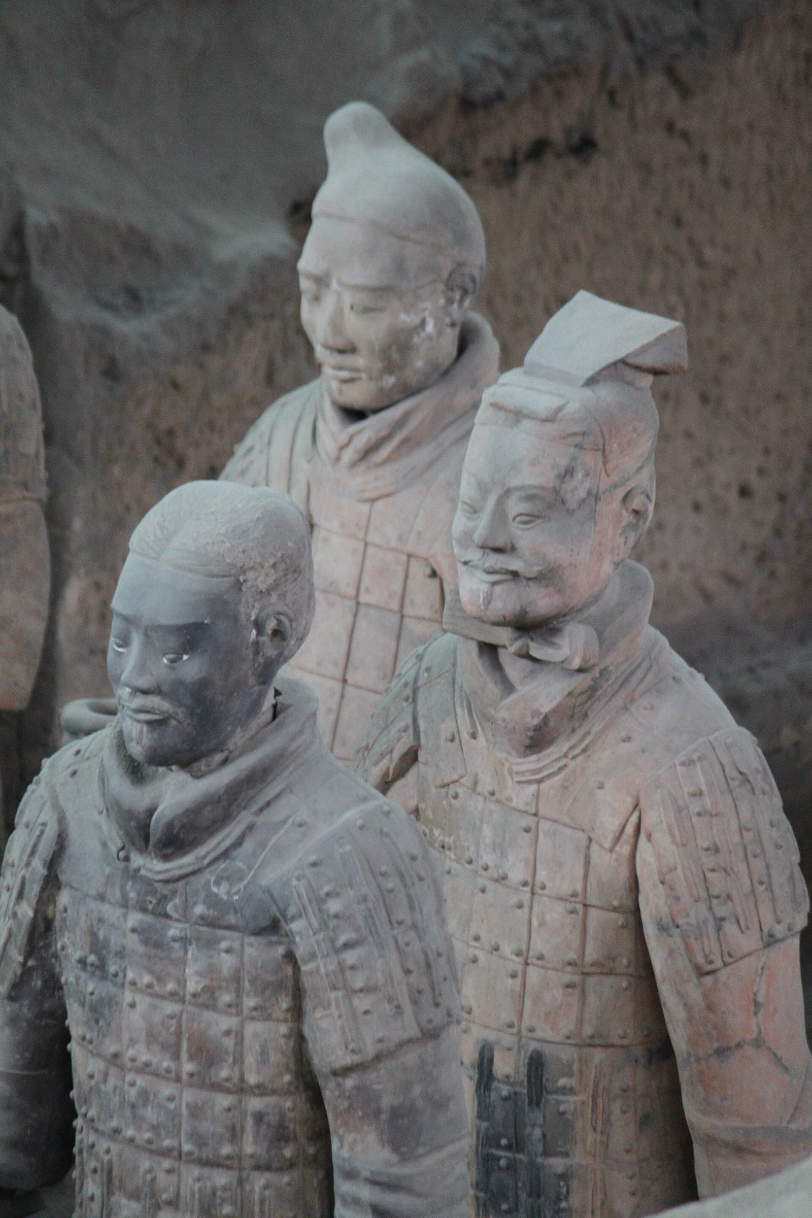 Patung askar Terracotta di Lubang 1, Xi'an