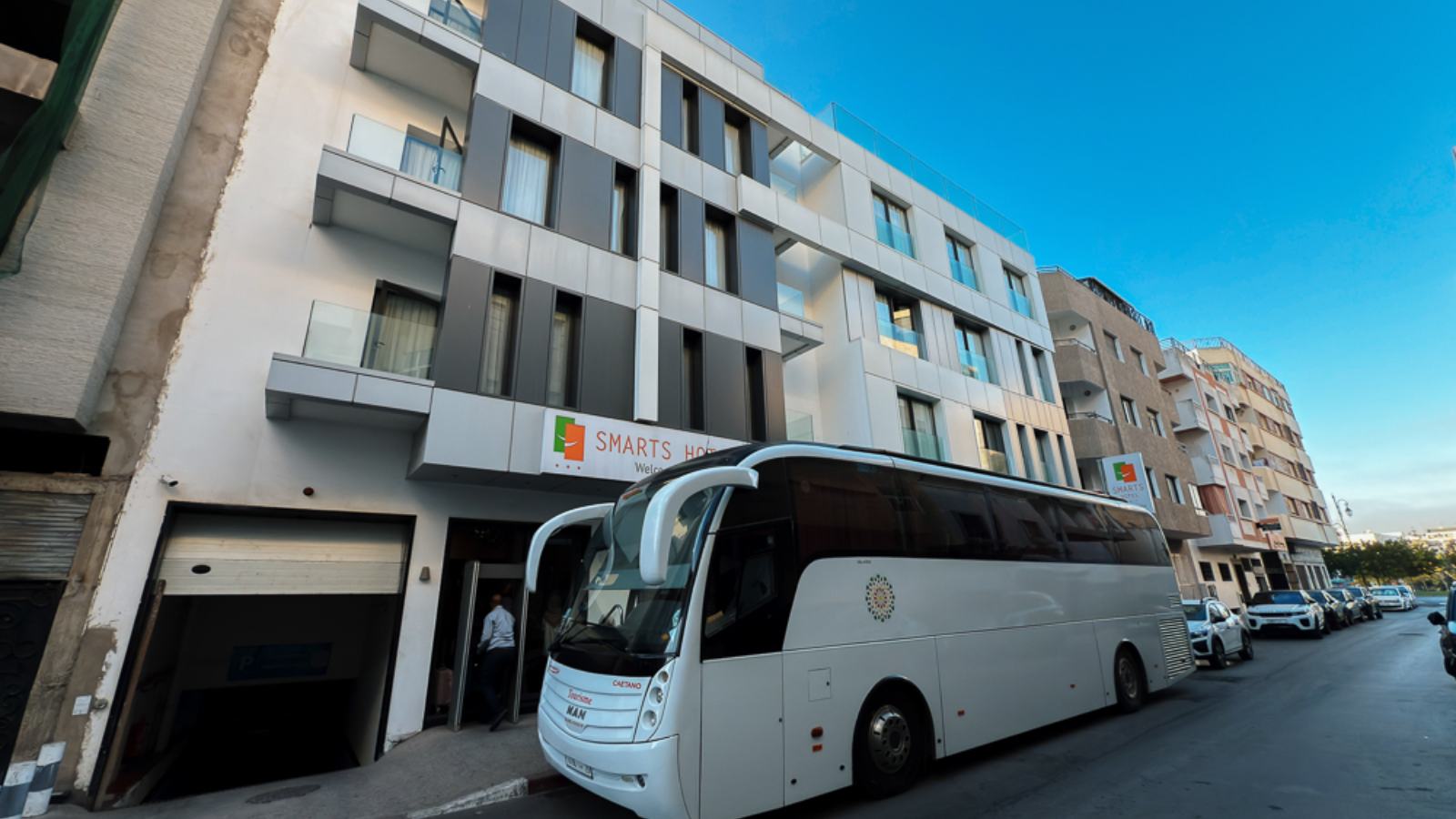 Bangunan Smarts Hotel di Rue Azegza, Agdal, Rabat