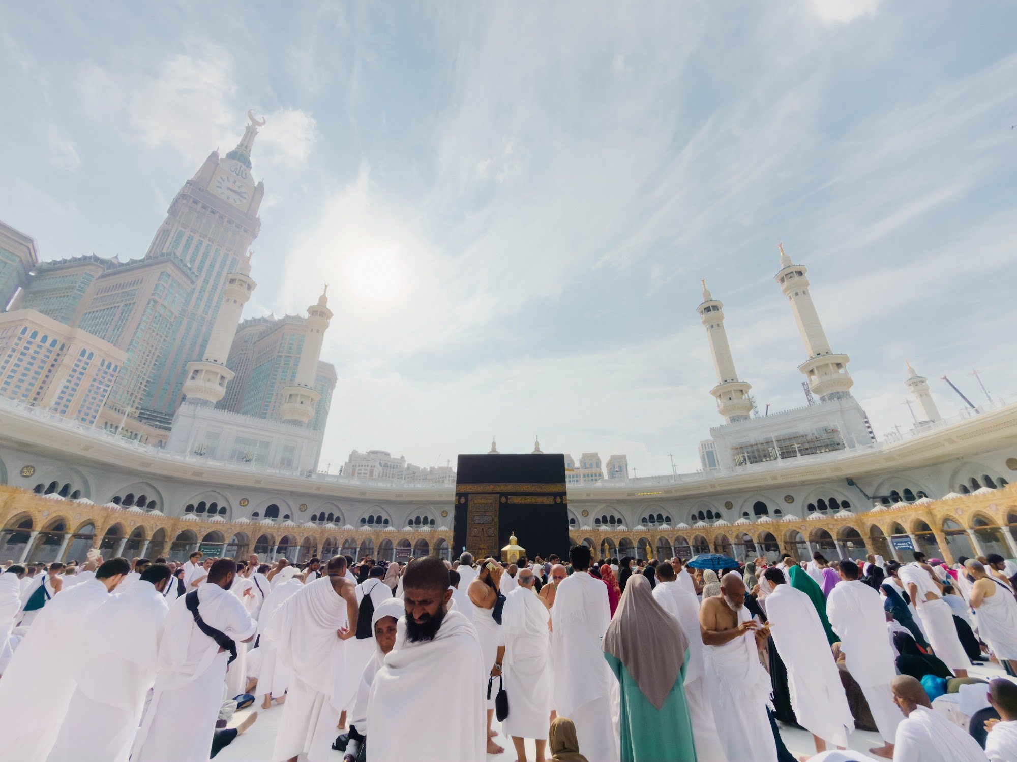 Tawaf umrah pertama di Masjidil Haram, pengalaman umrah MK Haramain