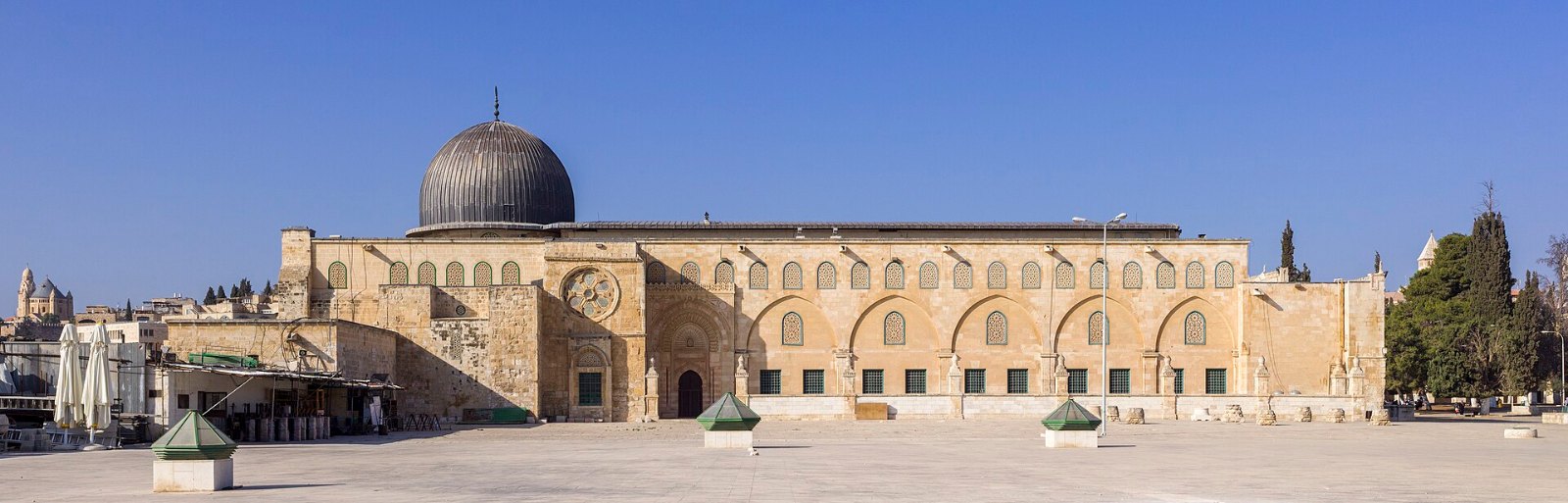 Masjid Qibli di bahagian selatan perkarangan Masjidil Aqsa
