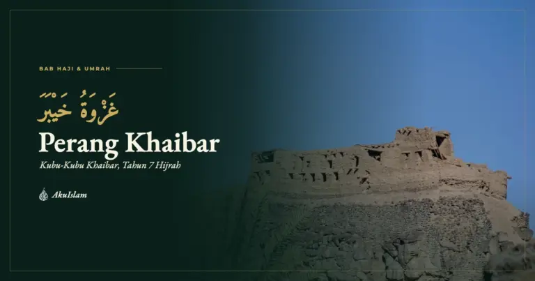 Muka foto Perang Khaibar dengan kubu lama di atas permatang batu Khaibar, siri Jejak Sirah Haramain AkuIslam