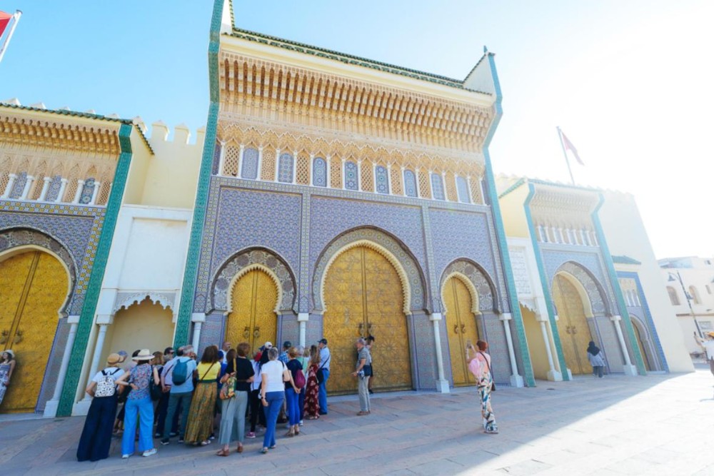 Pintu Dar al-Makhzen, istana diraja di Fez