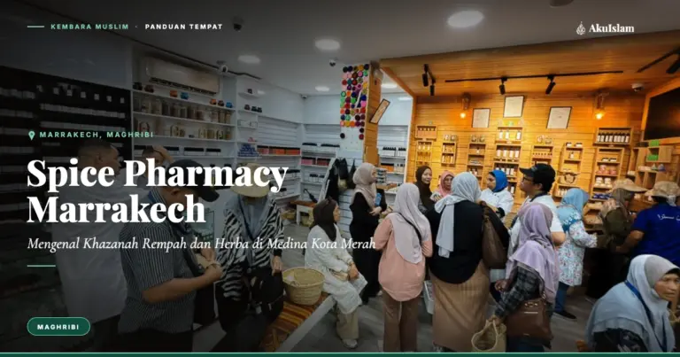 Spice Pharmacy Marrakech, Panduan Tempat Kembara Muslim