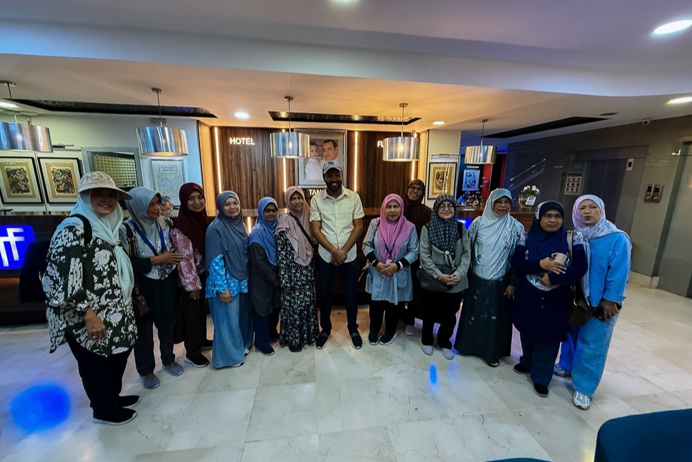 Rombongan Kembara Sufi di Tanger sebelum menyeberang selat
