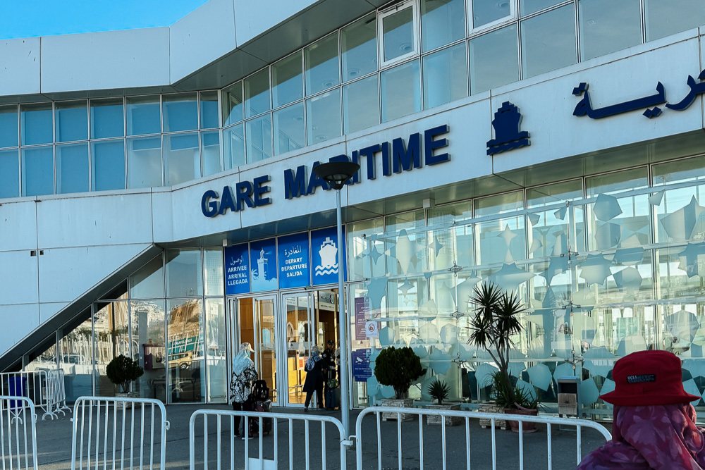 Gare Maritime Tanger Ville, terminal feri ke Andalusia