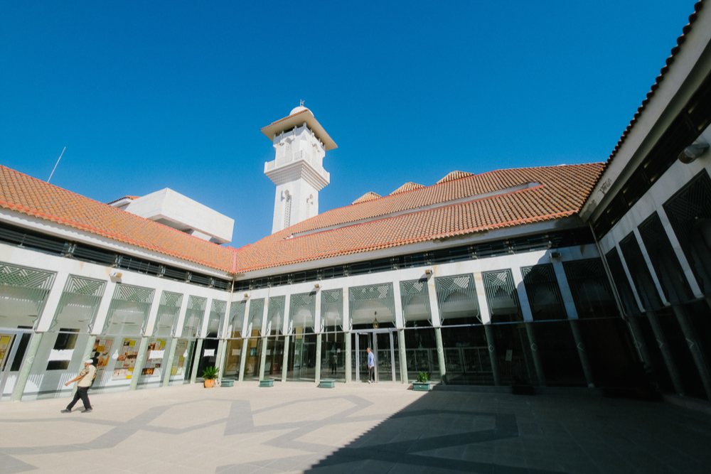 Menara Masjid Pusat Madrid di M-30