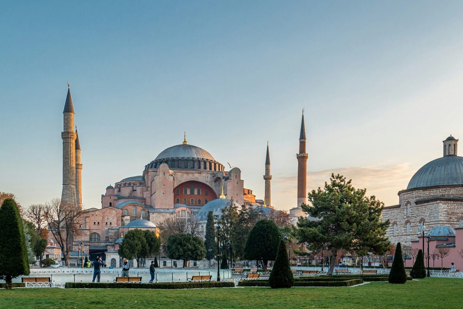 Masjid Besar Hagia Sophia di Istanbul